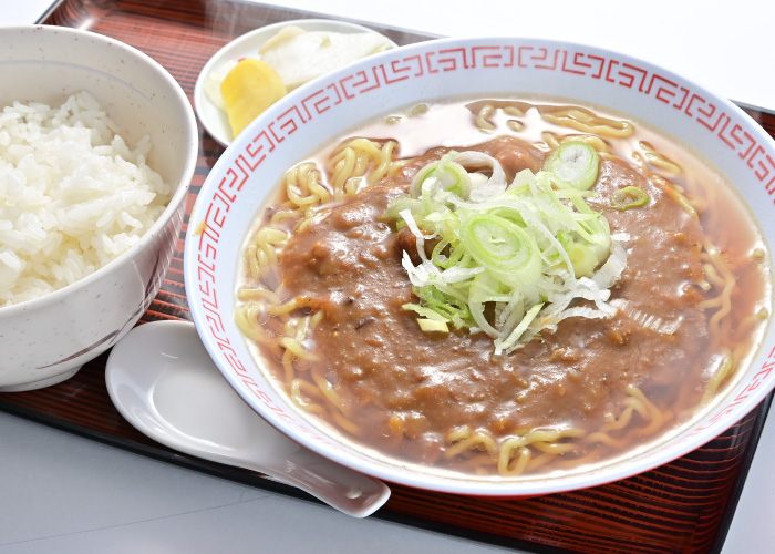 カレーラーメンご飯セット