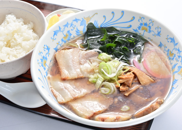 チャーシュー麺　ごはんセット