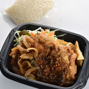 但馬どりの特製ステーキ（つきたて たけや米1合セット）
