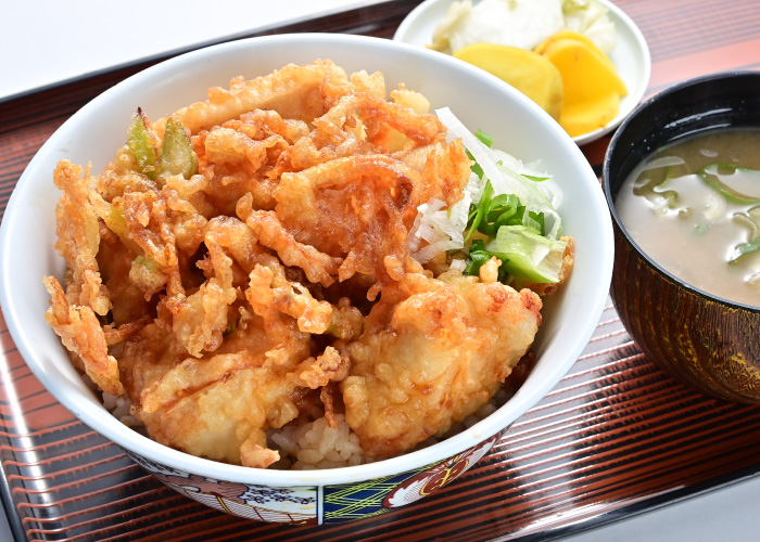 とり天丼